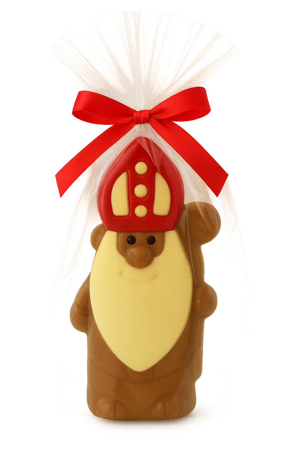 Sinterklaas met staf
